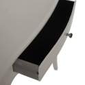 Consola Recibidor 1 Cajon Blanco Clasico Serie Acatts
