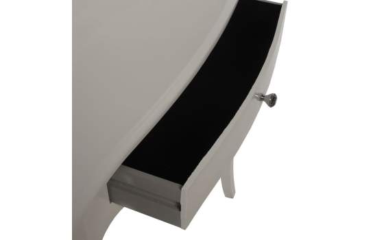 Consola Recibidor 1 Cajon Blanco Clasico Serie Acatts
