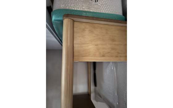 Consola Recibidor 1 Cajon Color Roble Nature Serie Albada