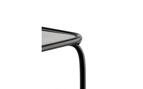 Consola Recibidor 1 Estante Forja Cristal Serie Ahejat