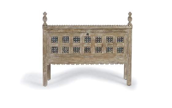 Consola Recibidor 1 Puerta Basculante Estilo Oriental Evarkon