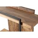 Consola Recibidor 2 Baldas Madera Reciclada Metal Venatici