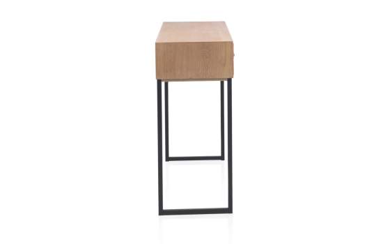 Consola Recibidor 2 Cajones Tablas Recicladas Serie Aerts