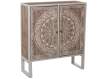 Consola Recibidor 2 Puertas Decoradas Estilo Oriental Akain