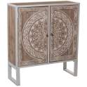 Consola Recibidor 2 Puertas Decoradas Estilo Oriental Akain