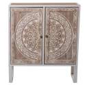 Consola Recibidor 2 Puertas Decoradas Estilo Oriental Akain