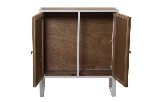 Consola Recibidor 2 Puertas Decoradas Estilo Oriental Akain