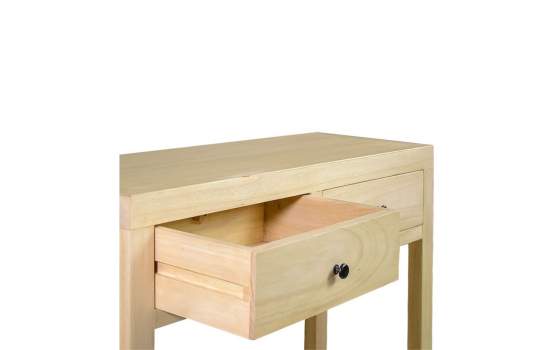 Consola Recibidor Actual 2 Cajones Madera Mindi Anatis Consola Recibidor Actual 2 Cajones Madera Mindi Anatis