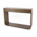 Consola Recibidor Actual Laminado Nogal - Serie Koru