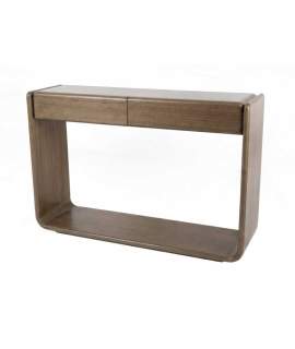 Consola Recibidor Actual Laminado Nogal - Serie Koru