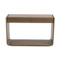 Consola Recibidor Actual Laminado Nogal - Serie Koru
