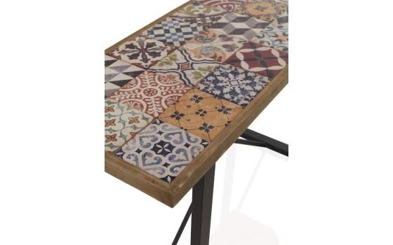Consola Recibidor Baldosas Hidraulicas de Colores Serie Aendardo
