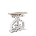 Consola Recibidor Bicolor de 80 Blanca Decape Nogal Talton