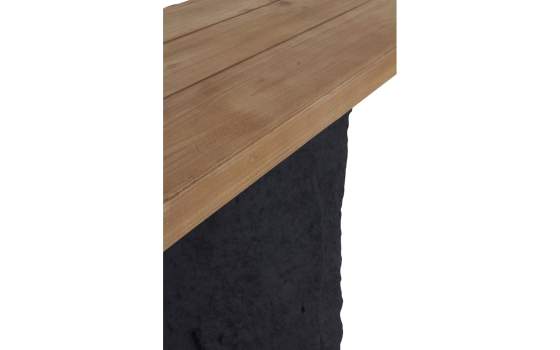 Consola Recibidor Bicolor Tablero Madera y Resinas Almano