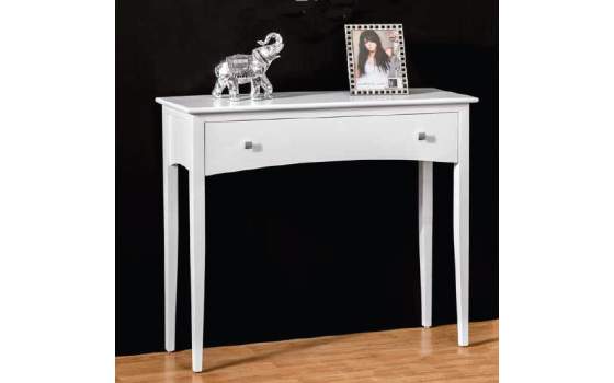Consola Recibidor Blanca 1 Cajon Agneli