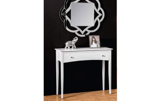 Consola Recibidor Blanca 1 Cajon Agneli