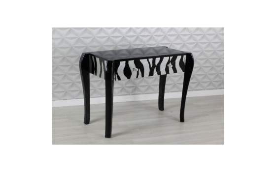 Consola Recibidor Cebra Blanco y Negro