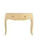 Consola Recibidor Clasica 2 Cajones Madera Mindi Anatis