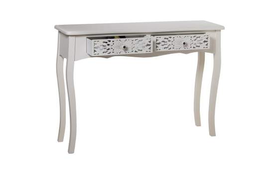Consola Recibidor Clasica 2 Cajones Tallados Mandala Trados