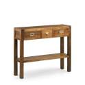 Consola Recibidor Colonial 3 Cajones Serie Star