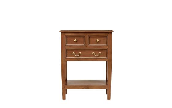 Consola Recibidor Colonial Clasica 3 Cajones Serie Anewpor