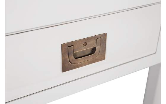 Consola Recibidor Colonial en Blanco Serie Everest