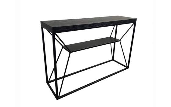 Consola Recibidor con Estante Estilo Industrial Ayesta