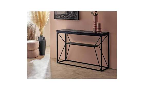 Consola Recibidor con Estante Estilo Industrial Ayesta