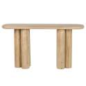 Consola Recibidor de 140 cm Madera Mango Natural Serie Felo