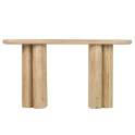 Consola Recibidor de 140 cm Madera Mango Natural Serie Felo