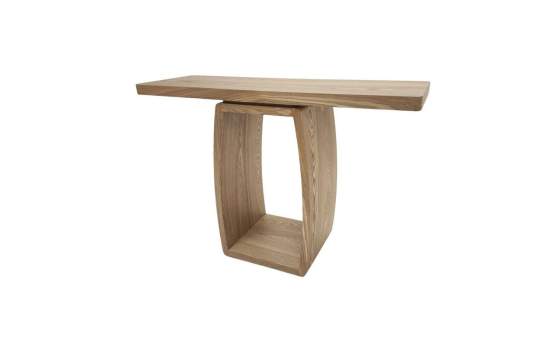 Consola Recibidor Diseño Actual Fresno Natural - Alisont