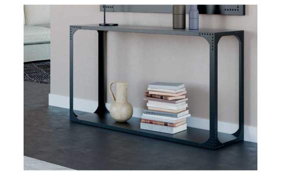 Consola Recibidor Estilo industrial Chapa de Acero Dustriasl Consola Recibidor Estilo industrial Chapa de Acero Dustriasl