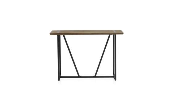 Consola Recibidor Estilo Industrial Madera y Acero Ausquer