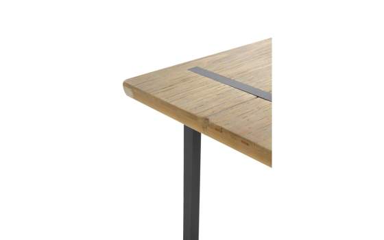 Consola Recibidor Estilo Industrial Madera y Acero Ausquer