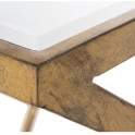 Consola Recibidor Forja Oro Estilo Actual Serie Ariams