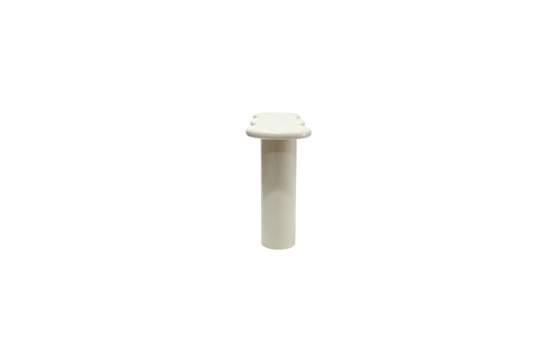 Consola Recibidor Formas Color Latte Brillo - Serie Amalfi