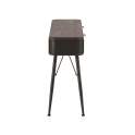 Consola Recibidor Industrial 2 Cajones Madera Metal Abrami