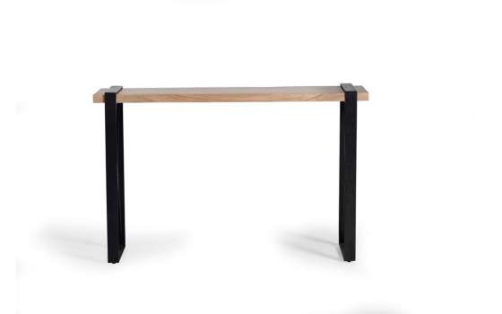 Consola Recibidor Madera de Acacia Forja Industrial Desttan