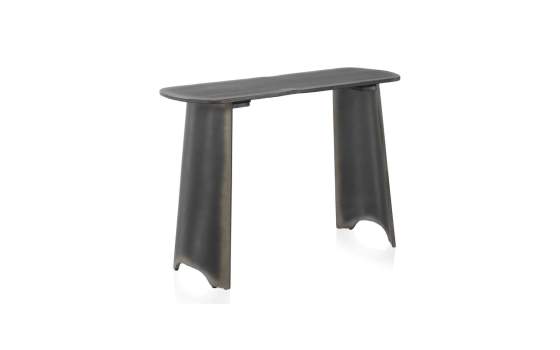 Consola Recibidor Madera Metalizada Serie Hatible