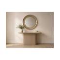 Consola Recibidor Moderna Color Taupe Brillo - Serie Amalfi