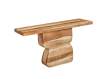 Consola Recibidor Moderna Madera Mango - Serie Abeiro