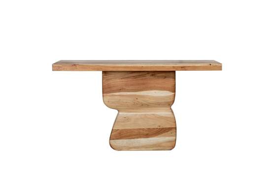 Consola Recibidor Moderna Madera Mango - Serie Abeiro