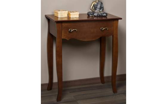 Consola Recibidor Pequeño Nogal Claro Beltes