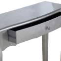 Consola Recibidor Plata Estilo Clasico 1 Cajon Serie Acotts