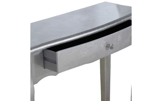 Consola Recibidor Plata Estilo Clasico 1 Cajon Serie Acotts