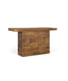 Consola Recibidor Rustica Madera Maciza Mango Davin