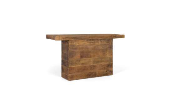 Consola Recibidor Rustica Madera Maciza Mango Davin