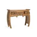 Consola Recibidor Tallada Estilo Oriental Serie Ascanio