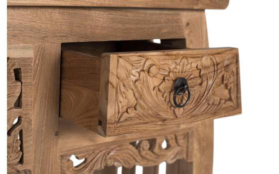 Consola Recibidor Tallada Estilo Oriental Serie Ascanio