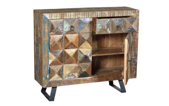 Consola Vintage Colores Desgastados Serie Diamante
